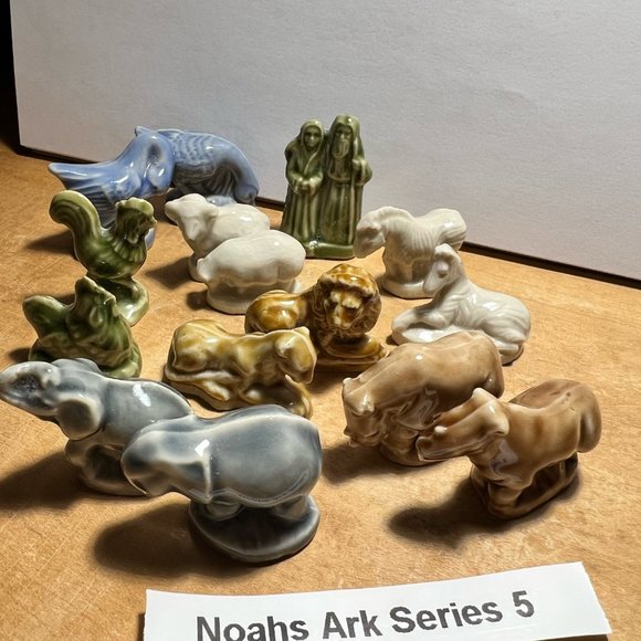 Wade England, Red Rose Tea figurines: Noah's Ark Series 5 - Complete - Picture 5 of 5